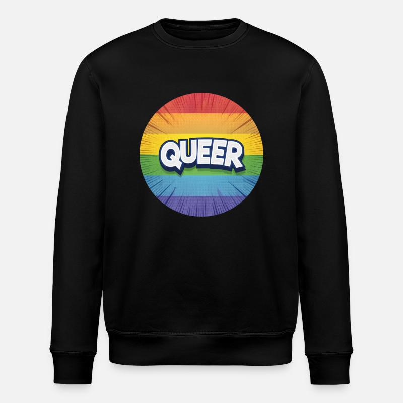 LGBTQ Queer - Stanley/Stella Unisex Bio-Sweatshirt ROLLER - Schwarz
