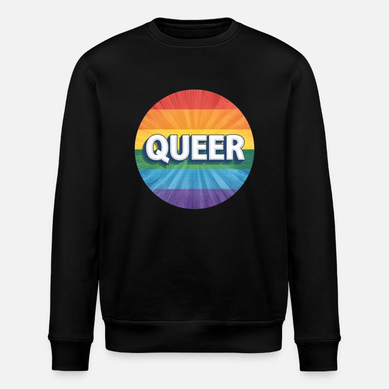 LGBTQ Queer - Stanley/Stella Unisex Bio-Sweatshirt ROLLER - Schwarz