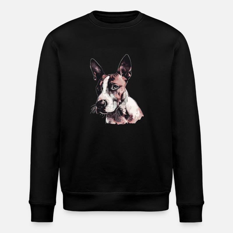 Bull terrier - Sweat bio ROLLER Stanley/Stella Unisexe - noir