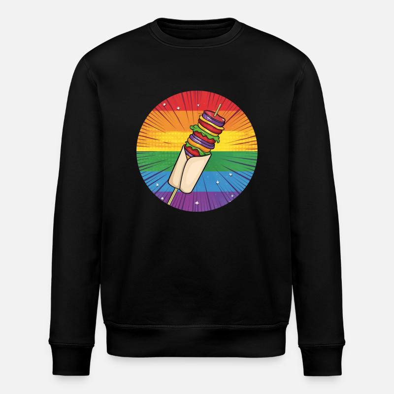 LGBTQ Kebab - Sweat bio ROLLER Stanley/Stella Unisexe - noir