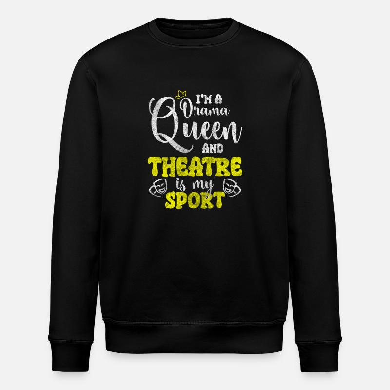 Couronne exagérer Mimimi - Sweat bio ROLLER Stanley/Stella Unisexe - noir