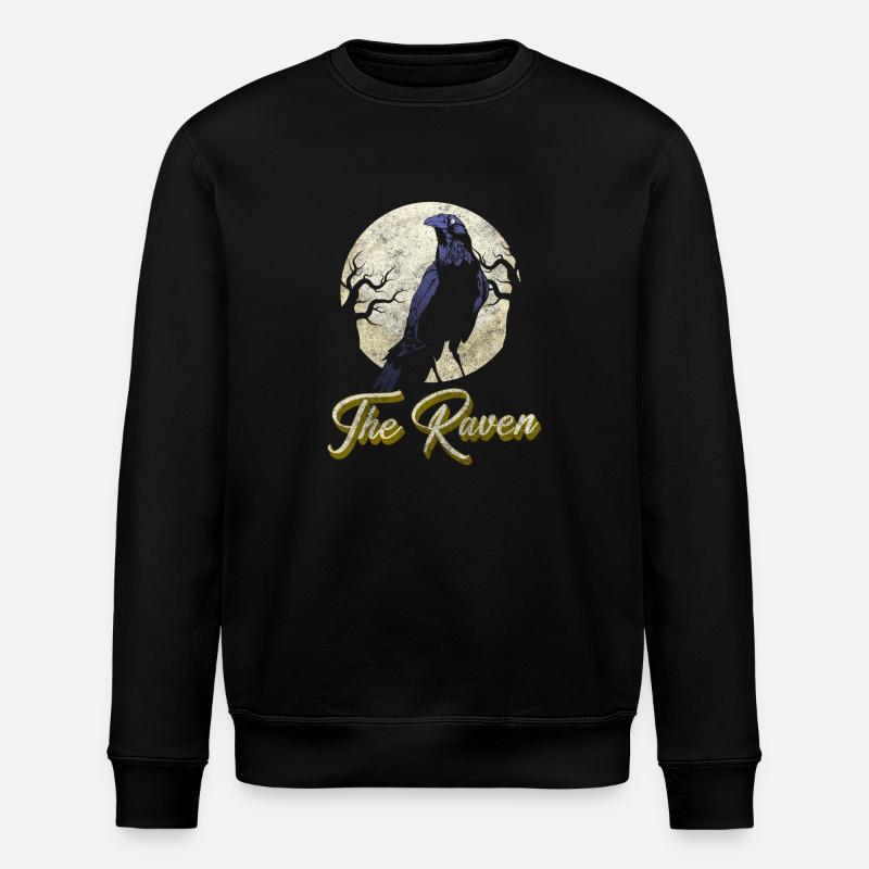 Crow Fog Crow Viking Runes - Sweat bio ROLLER Stanley/Stella Unisexe - noir