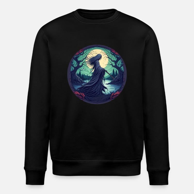 Gruseliges Halloween-partykostüm Waldhexe - Sweat bio ROLLER Stanley/Stella Unisexe - noir