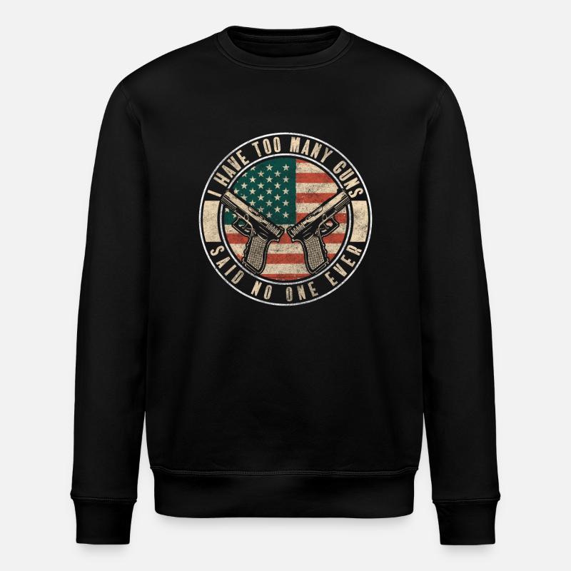 Club d’armes - Sweat bio ROLLER Stanley/Stella Unisexe - noir