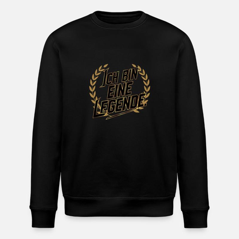 Je suis une légende - Sweat bio ROLLER Stanley/Stella Unisexe - noir