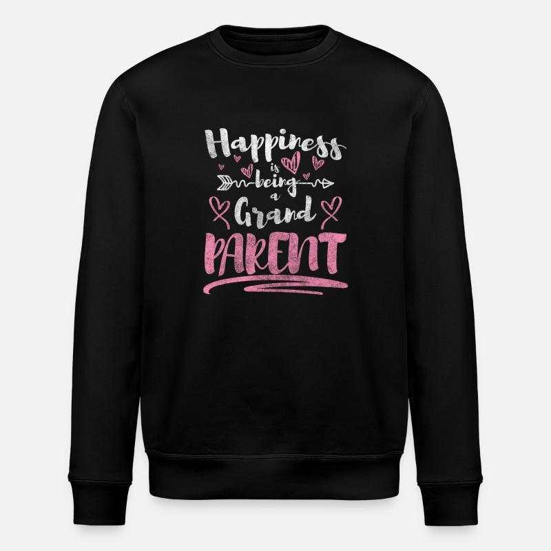 Grand-mère Chère grand-mère - Sweat bio ROLLER Stanley/Stella Unisexe - noir