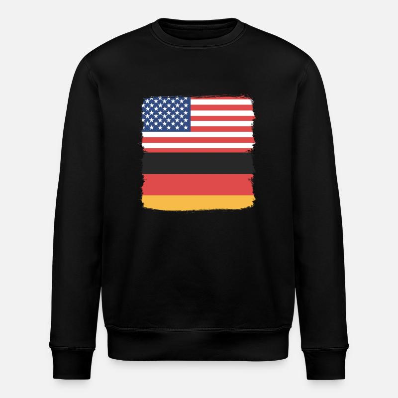 Deutschland - Stanley/Stella Unisex Bio-Sweatshirt ROLLER - Schwarz