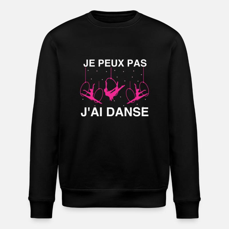 Je peux pas j'ai danse - Sweat bio ROLLER Stanley/Stella Unisexe - noir