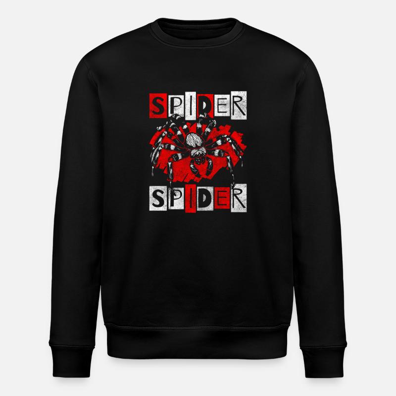 Toile d’araignée Proie Insecte - Sweat bio ROLLER Stanley/Stella Unisexe - noir