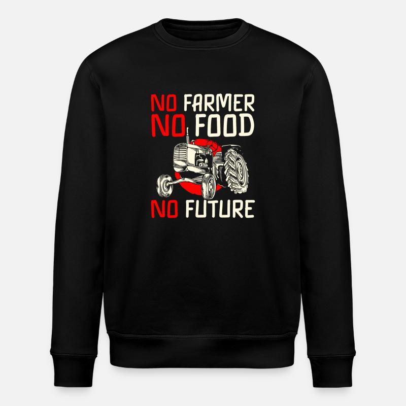 Fermier Champ, aubergiste - Sweat bio ROLLER Stanley/Stella Unisexe - noir