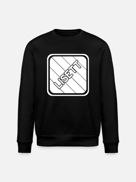 Lisett as a given name - Stanley/Stella ROLLER Unisex Organic Sweatshirt - black