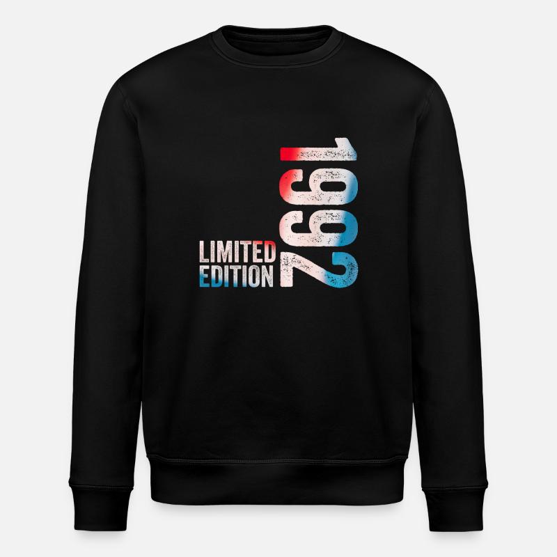 Cadeau d’anniversaire 1992 Édition limitée 1992 - Sweat bio ROLLER Stanley/Stella Unisexe - noir