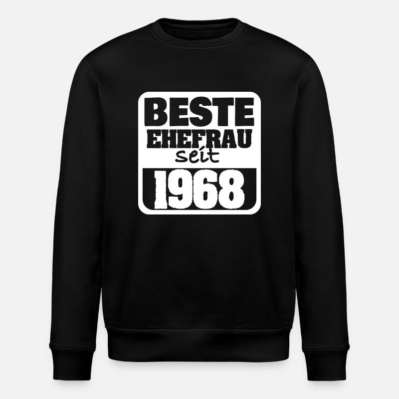In Love 1968 - Stanley/Stella ROLLER Unisex Organic Sweatshirt - black