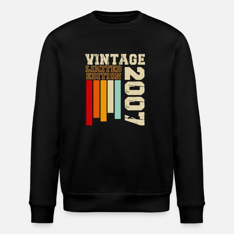 2007 - Sweat bio ROLLER Stanley/Stella Unisexe - noir