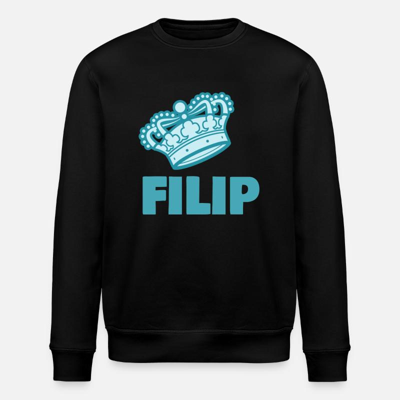 Filip - Sweat bio ROLLER Stanley/Stella Unisexe - noir