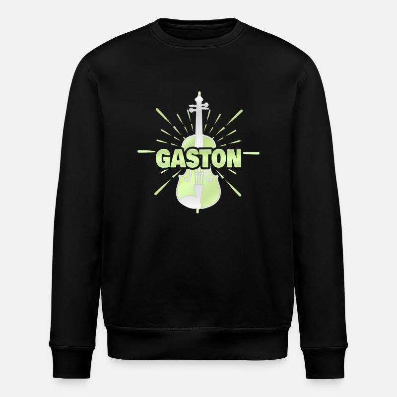 Gaston - Sweat bio ROLLER Stanley/Stella Unisexe - noir