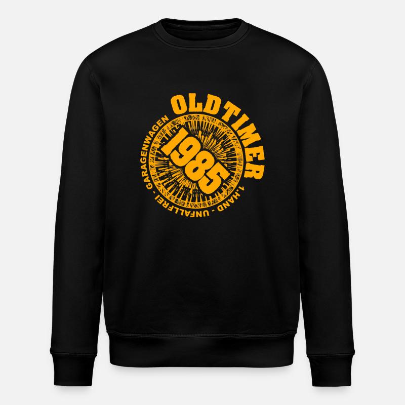 1985 - Stanley/Stella Unisex Bio-Sweatshirt ROLLER - Schwarz