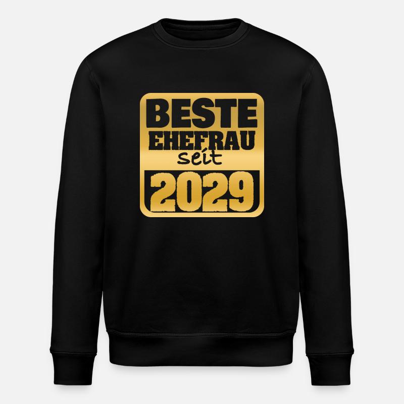 Goldene 2029 - Stanley/Stella Unisex Bio-Sweatshirt ROLLER - Schwarz
