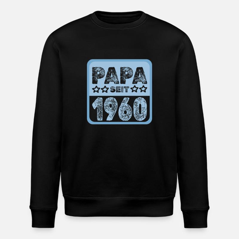 seit 1960 - Stanley/Stella Unisex Bio-Sweatshirt ROLLER - Schwarz