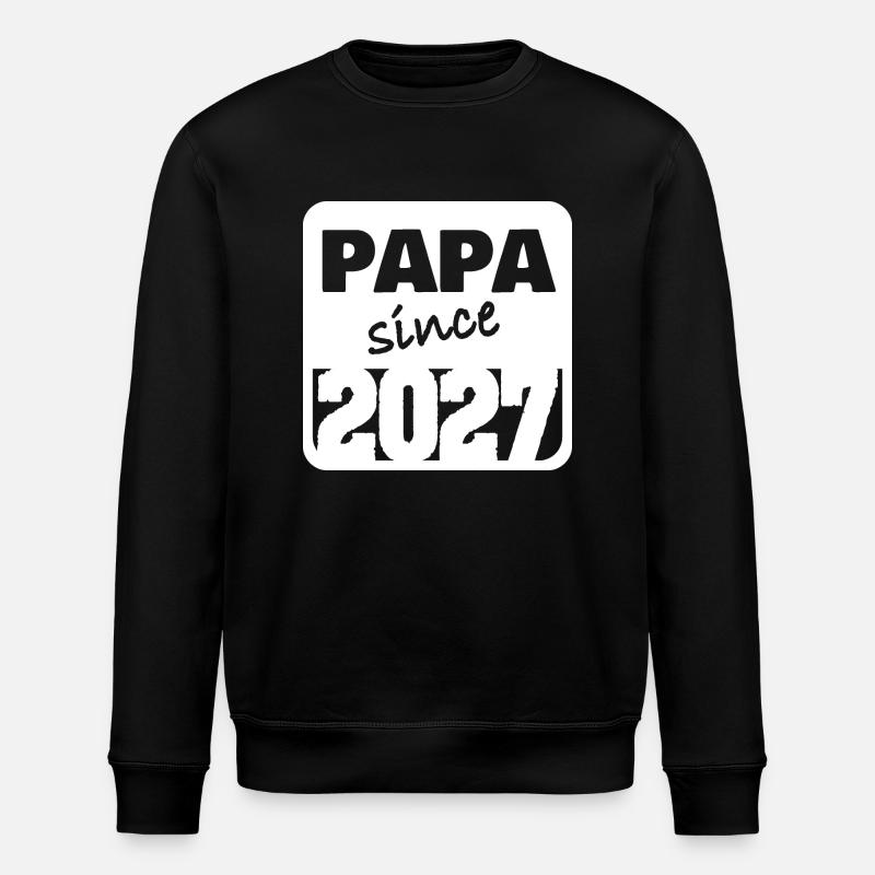 Dad 2027 - Stanley/Stella ROLLER Unisex Organic Sweatshirt - black