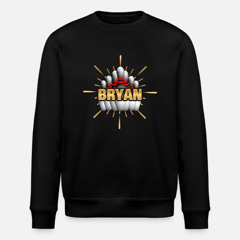 Bowling Bryan - Stanley/Stella Unisex Bio-Sweatshirt ROLLER - Schwarz