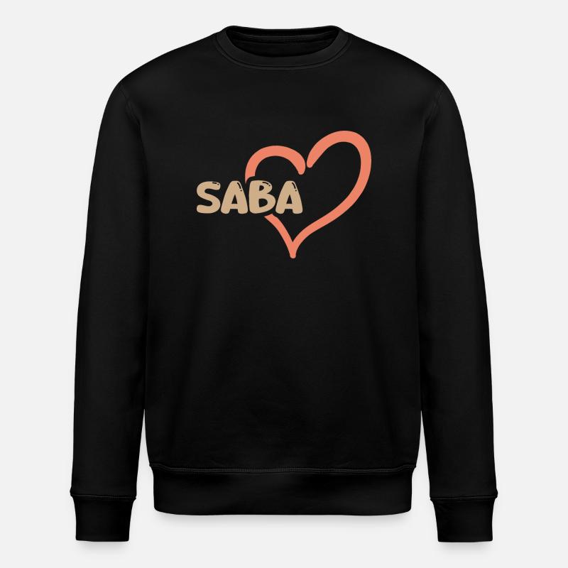 Saba as Saba - Stanley/Stella ROLLER Unisex Organic Sweatshirt - black