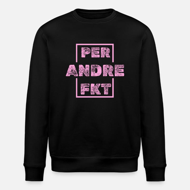 Andre - Stanley/Stella Unisex Bio-Sweatshirt ROLLER - Schwarz