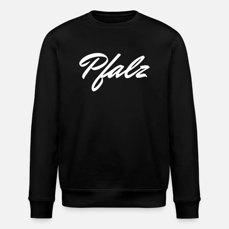 Pfalz - Stanley/Stella Unisex Bio-Sweatshirt ROLLER - Schwarz