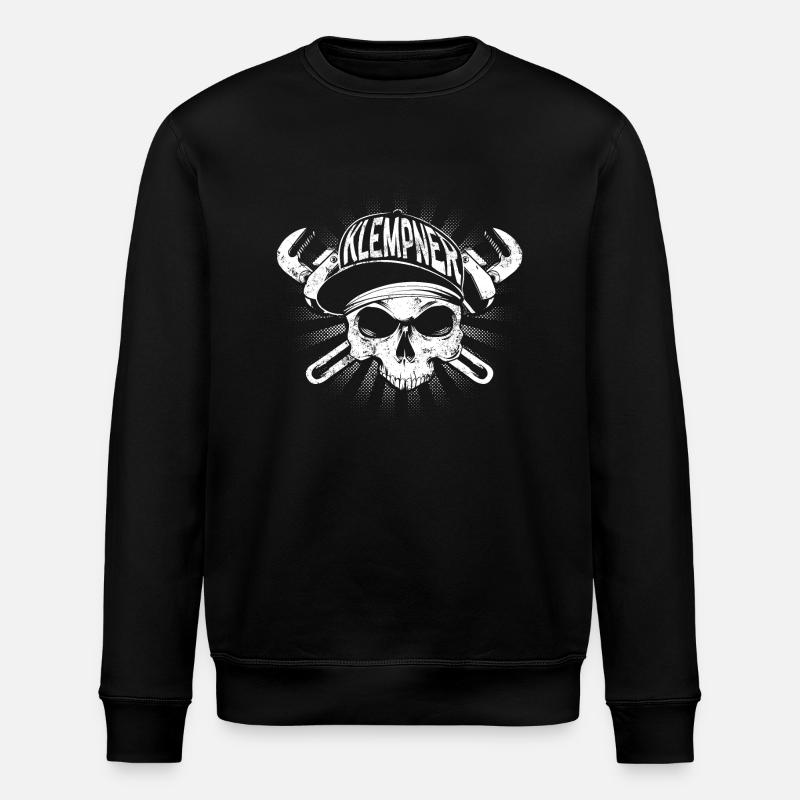 Plombier - Sweat bio ROLLER Stanley/Stella Unisexe - noir