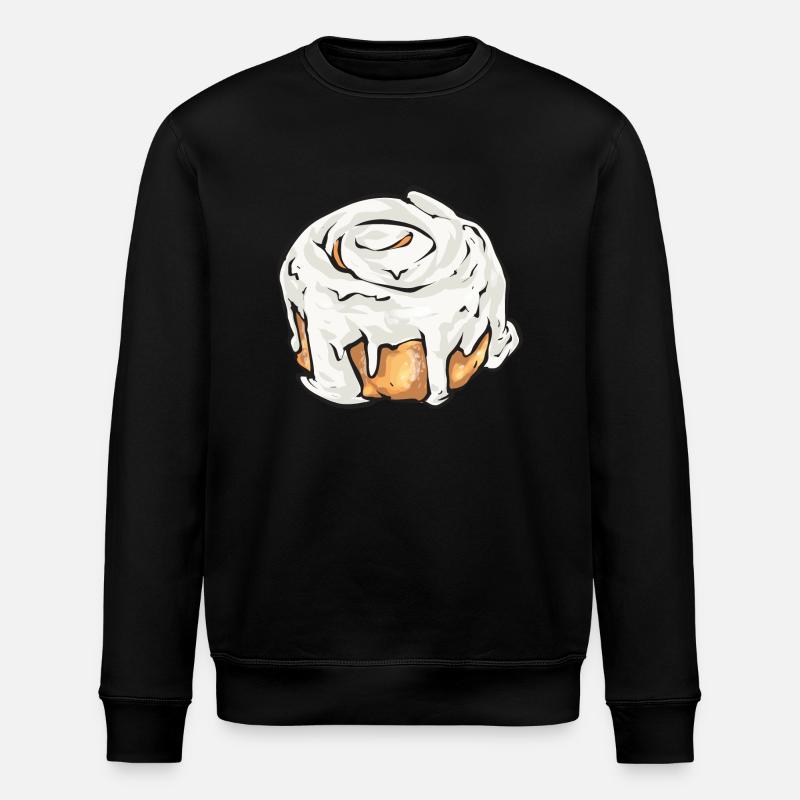 Zimtschnecke - Stanley/Stella Unisex Bio-Sweatshirt ROLLER - Schwarz