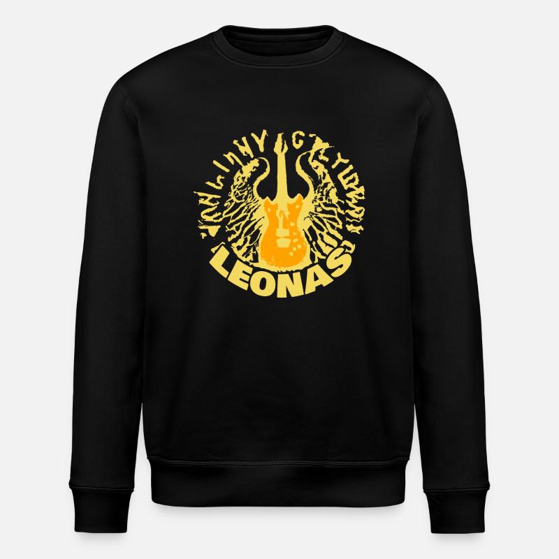 Guitar Leonas - Stanley/Stella ROLLER Unisex Organic Sweatshirt - black
