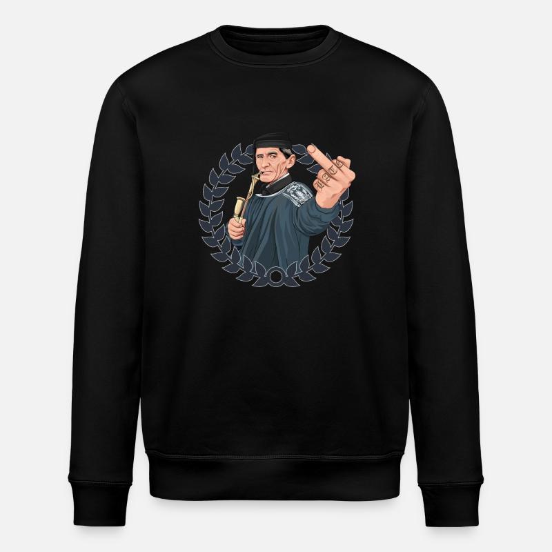 Rieser Grantler // Illustration - Sweat bio ROLLER Stanley/Stella Unisexe - noir
