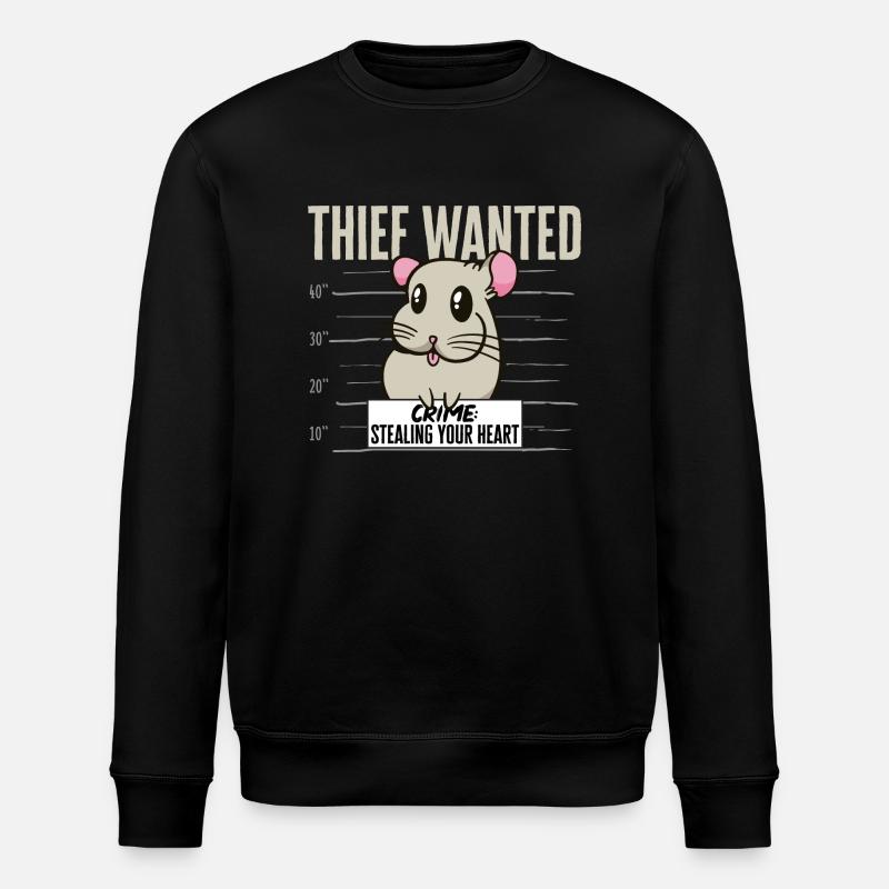 Chinchilla - Sweat bio ROLLER Stanley/Stella Unisexe - noir