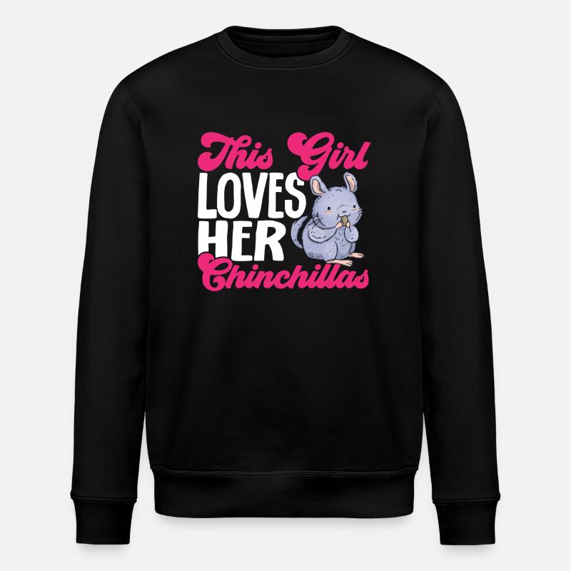 Chinchilla - Sweat bio ROLLER Stanley/Stella Unisexe - noir