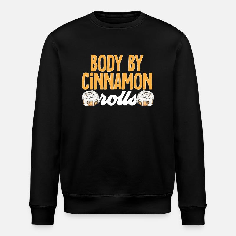 Rouleau à la cannelle - Sweat bio ROLLER Stanley/Stella Unisexe - noir