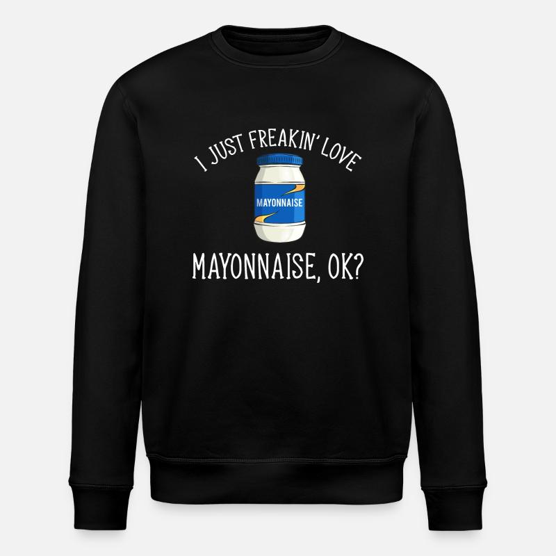 Mayonnaise - Stanley/Stella Unisex Bio-Sweatshirt ROLLER - Schwarz