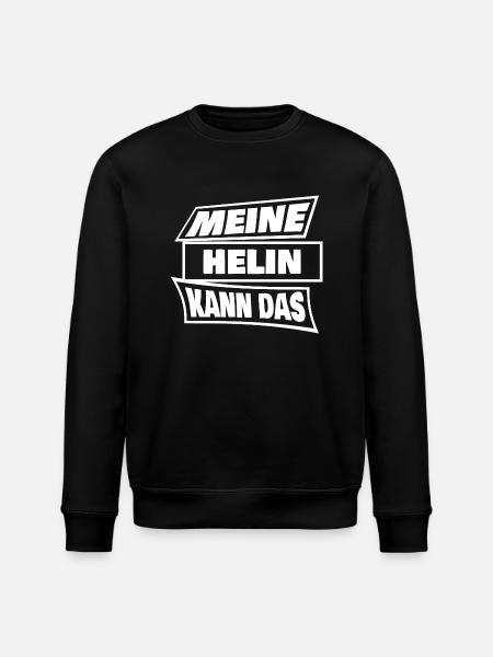 Geschenk für Helin - Stanley/Stella Unisex Bio-Sweatshirt ROLLER - Schwarz