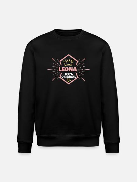 Leona - Stanley/Stella ROLLER Unisex Organic Sweatshirt - black