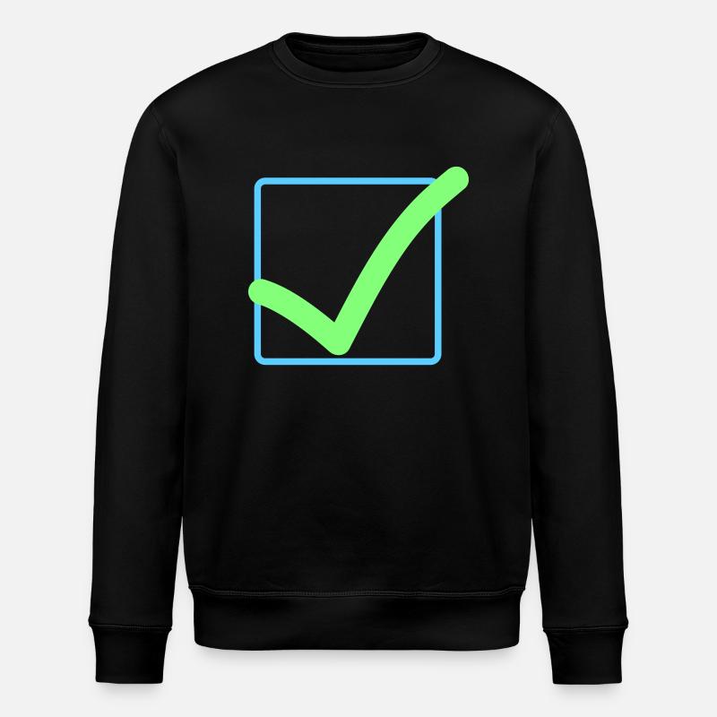 Hook correctly - Stanley/Stella ROLLER Unisex Organic Sweatshirt - black