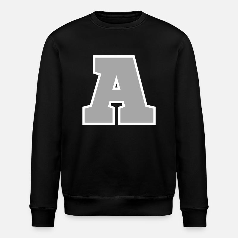Lettre a sport - Sweat bio ROLLER Stanley/Stella Unisexe - noir