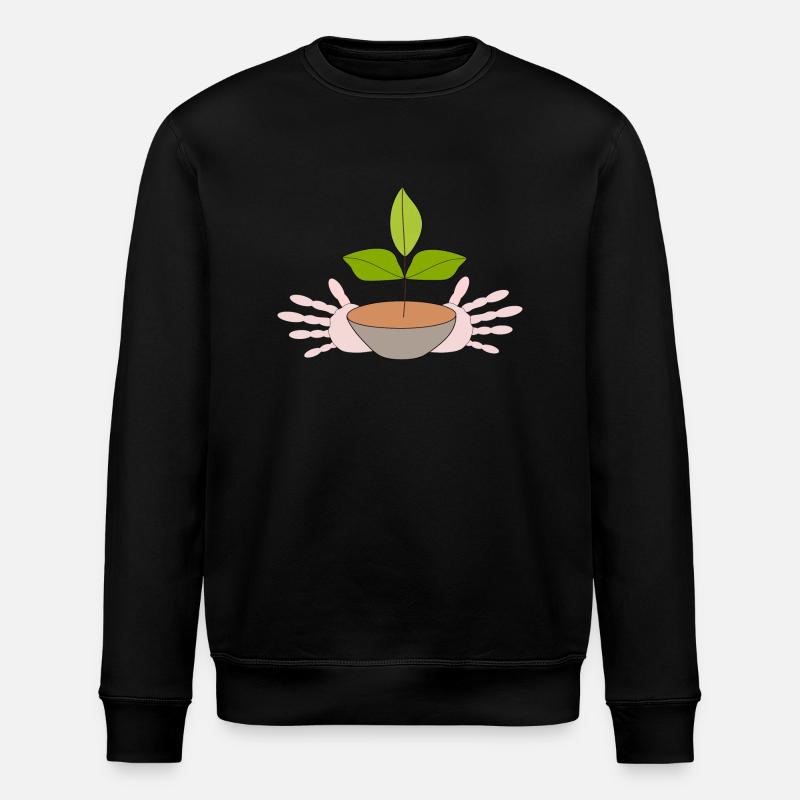 Plantations - Sweat bio ROLLER Stanley/Stella Unisexe - noir