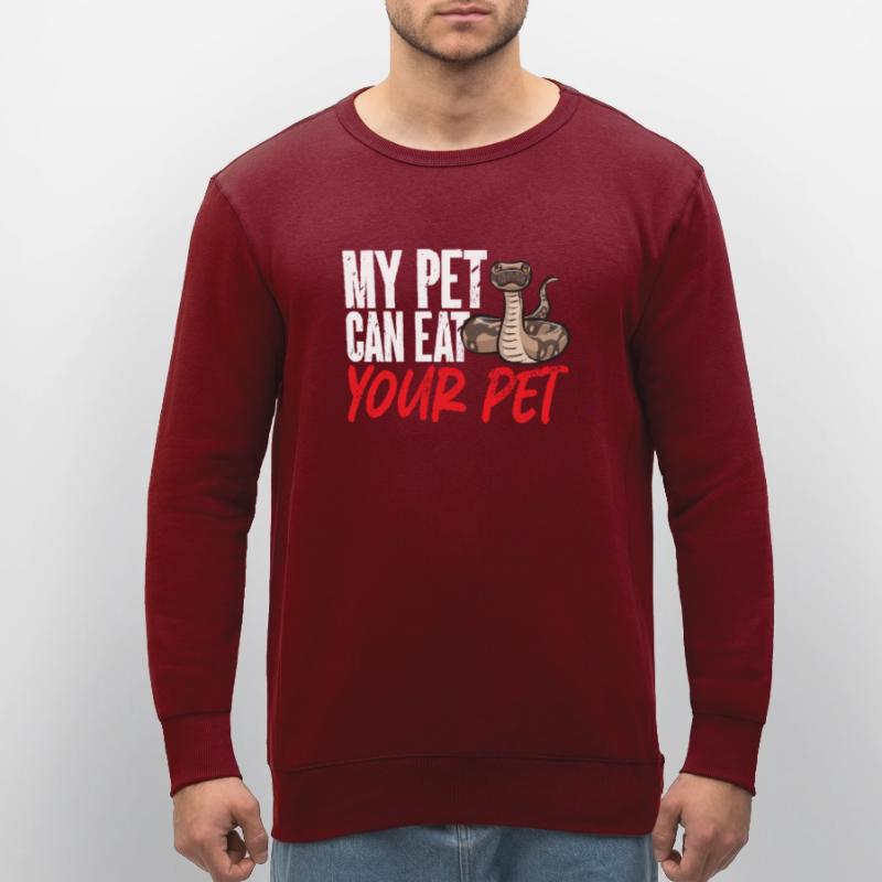 Ball Python Snake King Python Sweat bio ROLLER Stanley/Stella Unisexe