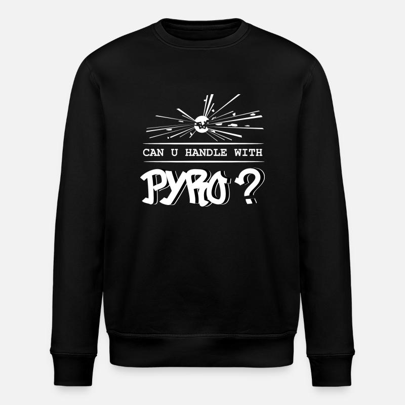 pyro - Stanley/Stella Unisex Bio-Sweatshirt ROLLER - Schwarz