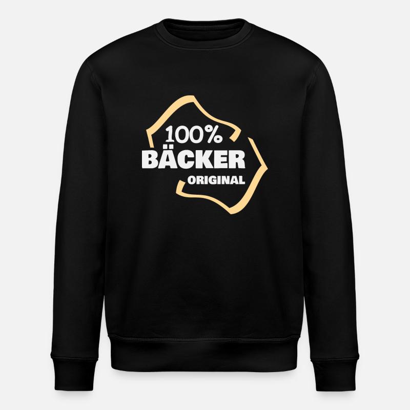 Baker - Stanley/Stella ROLLER Unisex Organic Sweatshirt - black