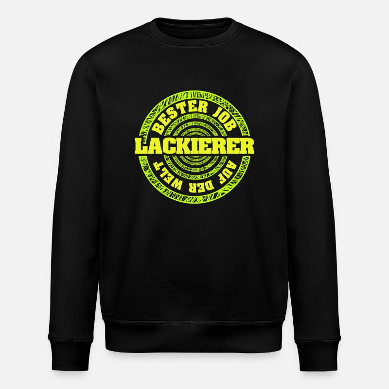 Job Lackierer - Stanley/Stella Unisex Bio-Sweatshirt ROLLER - Schwarz