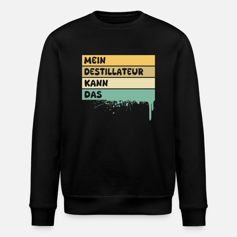 Distillateur - Sweat bio ROLLER Stanley/Stella Unisexe - noir