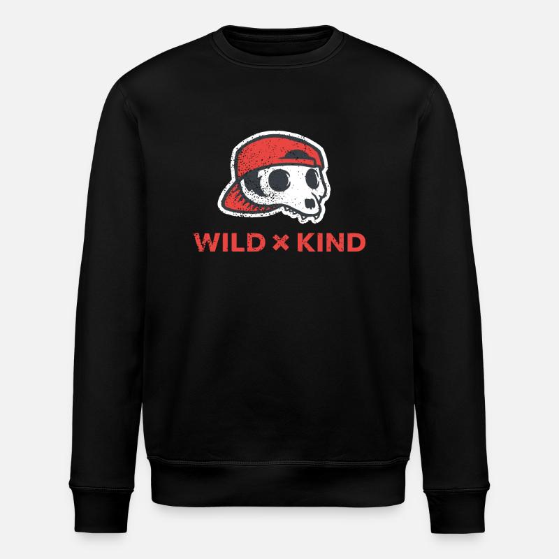 Fuchs Totenkopf Snapback - Stanley/Stella Unisex Bio-Sweatshirt ROLLER - Schwarz