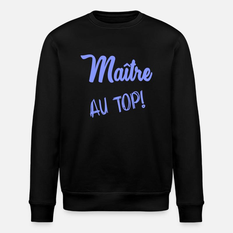 MASTER - Stanley/Stella ROLLER Unisex Organic Sweatshirt - black