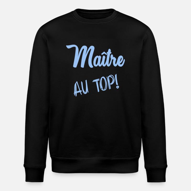 MASTER. MASTER - Stanley/Stella ROLLER Unisex Organic Sweatshirt - black