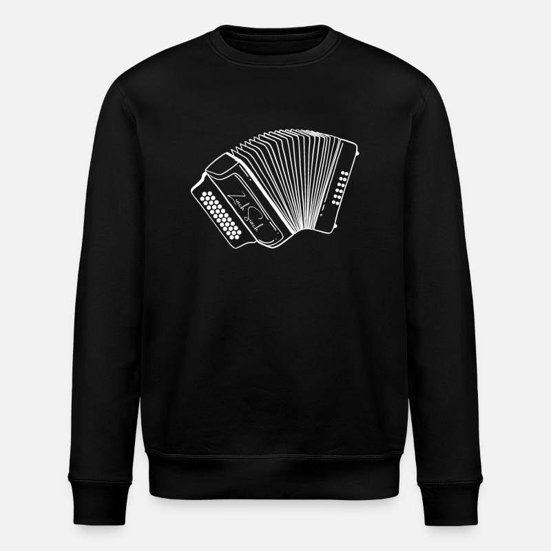 Ziach weiß - Stanley/Stella Unisex Bio-Sweatshirt ROLLER - Schwarz